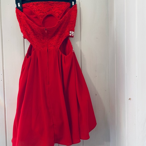 Red Prom Dress - Picture 2 of 3